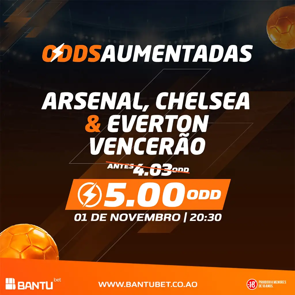 Arsenal Chelsea e Everton vencerão
