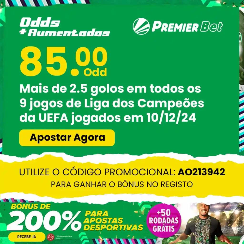 UCL Boost 1 - 10/12/24 Premier Bet