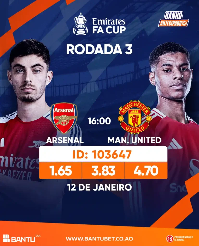 Arsenal vs Man United Bantu Bet
