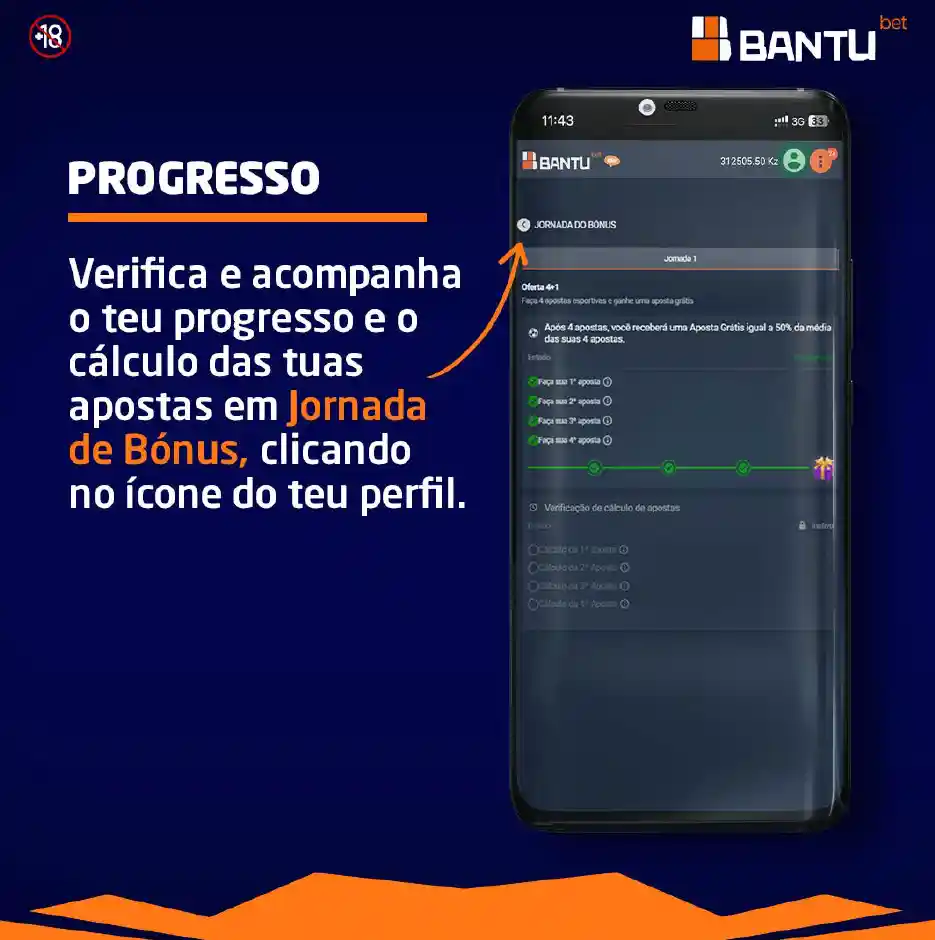 Passo 3 Ganha 4 + 1 Bantu Bet ou Bantubet Angola