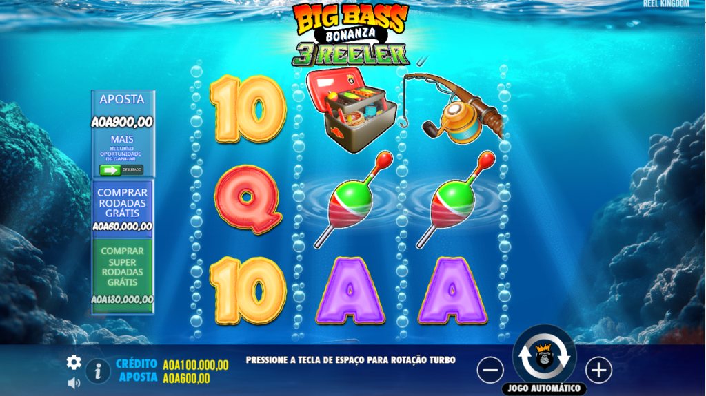 Slots de Casino na bantu Bet ou Bantubet Angola - Big Bass Bonanza 3 Reeler 02
