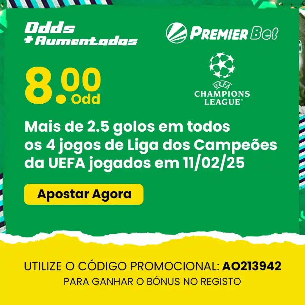 UCL Boost 1 Premierbet ou Premier Bet 11-02-2025